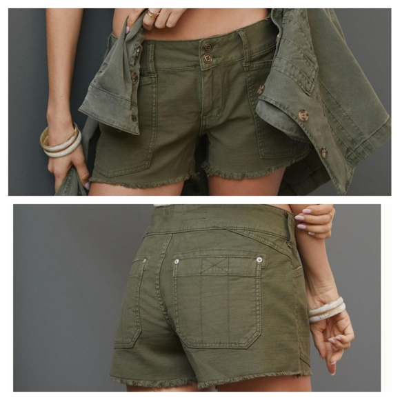 Anthropologie Pants - Anthropologie Pilcro The Wanderer Low-Rise Shorts